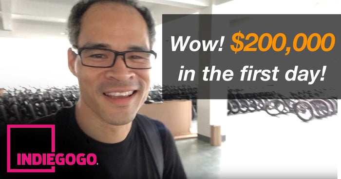 Over 200K in the first day - Huge Thanks!