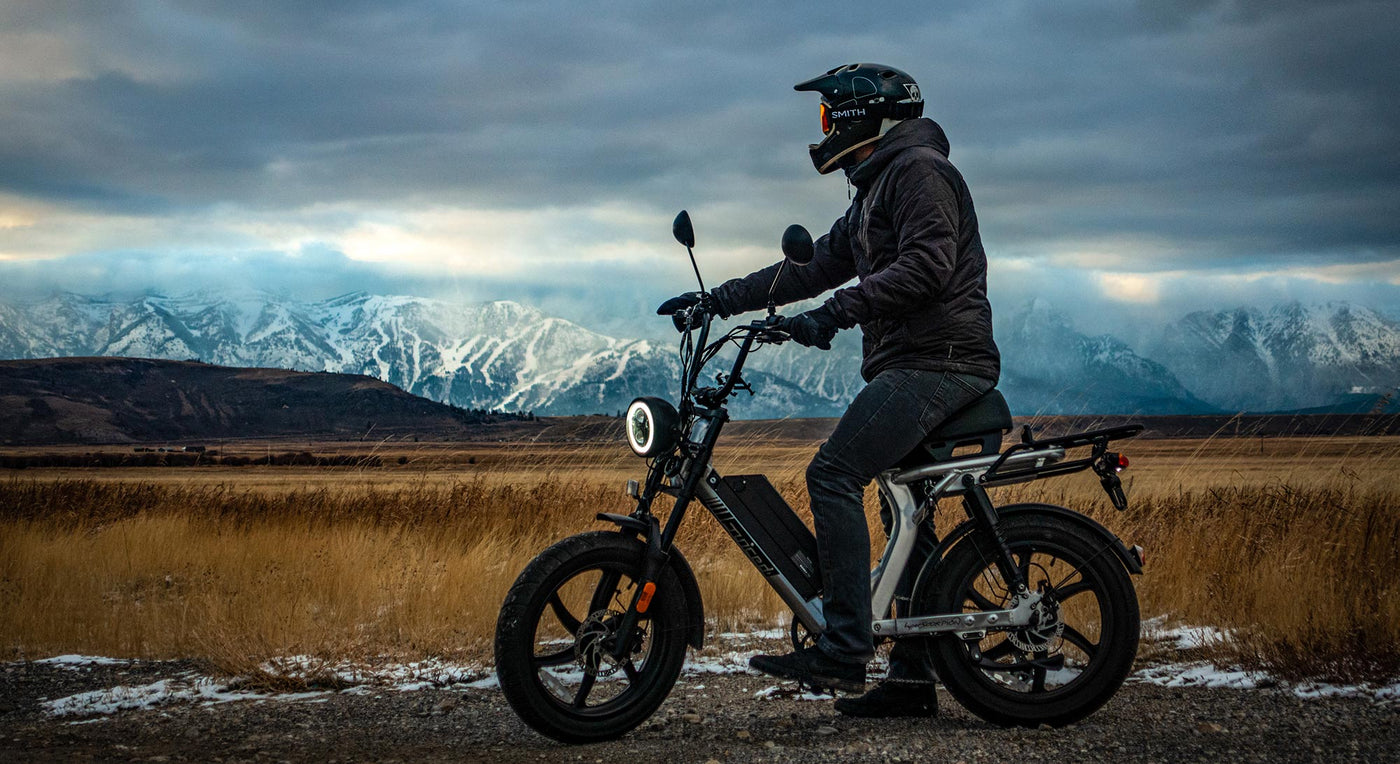Riding and Storing Your E-Bike During Winter