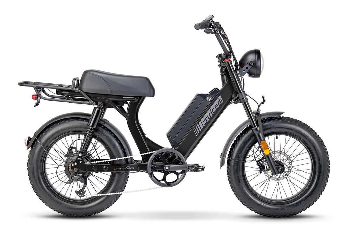Scorpion Moped Style Electric Bike Juiced Bikes - Main Image