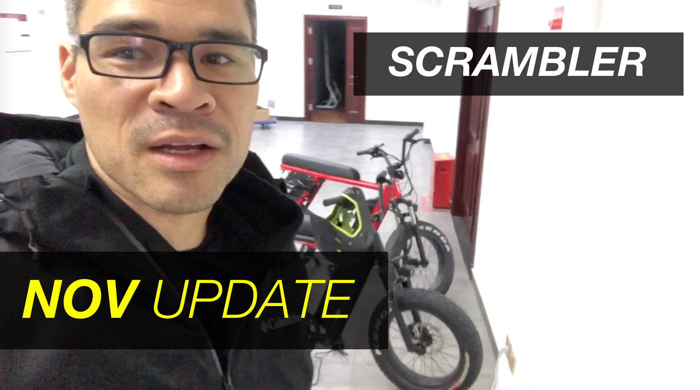 Juiced Scrambler - NOV 2018 - Full Production Update