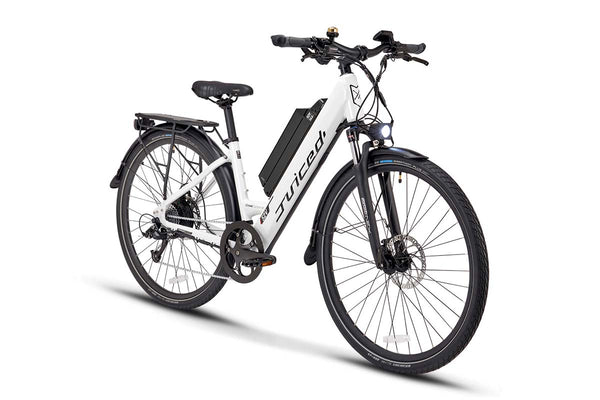 Commuter E-Bike CrossCurrent X Step-Through Juiced Bikes