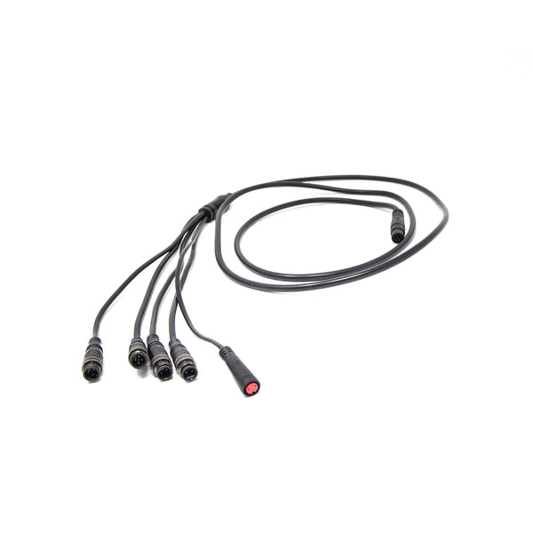 jetbirdさん専用APEX BLACK 5I XP 95 S300 1 to 5 Wire Harness | L 1778 mm | Scorpion – Juiced Bikes